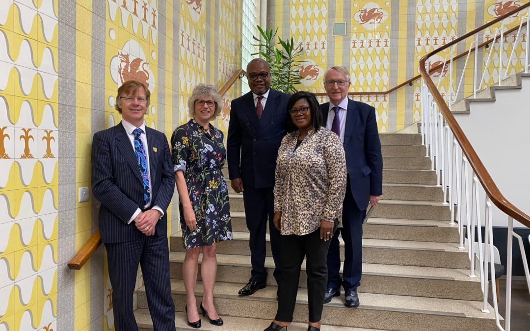 Founders and President Visits Wrexham Glyndwr University in Wales