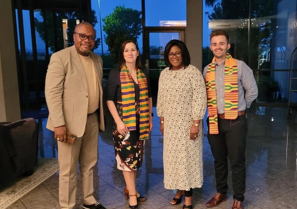 Accra Business School with QedON